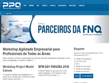 Tablet Screenshot of ppq.com.br